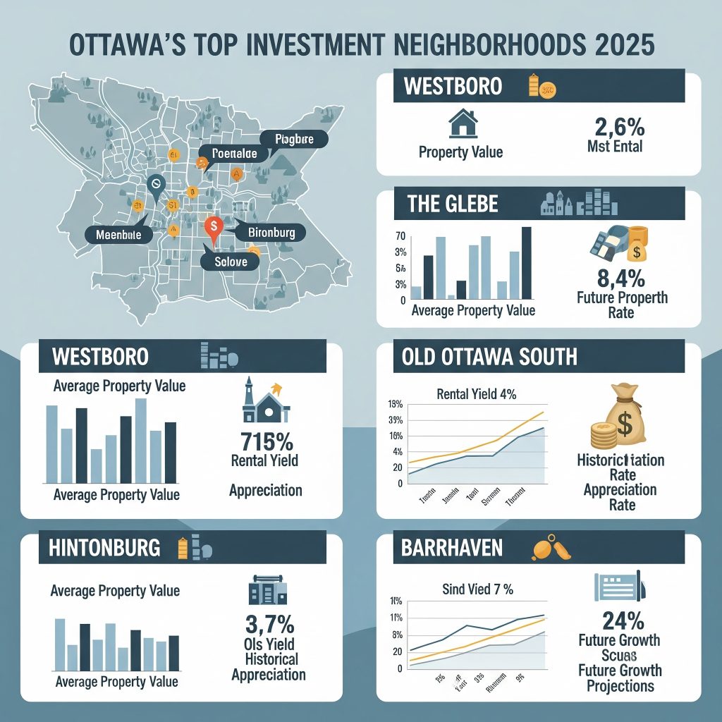 Best Ottawa Neighborhoods for Property Investment in 2025