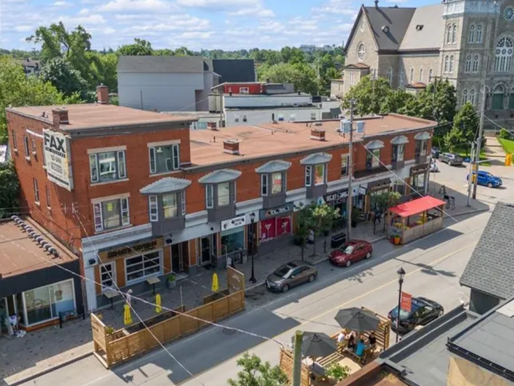 199–217 Dalhousie Street Ottawa – mixed-use property with street-level retail and upper-floor residential units in a vibrant downtown location.